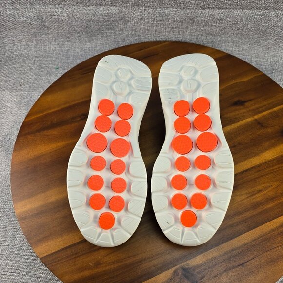 Skechers Go Walk Hyper Pillar Slip-On Shoes Us 8 Navy Blue Orange Men Textile Ma - Picture 14 of 14